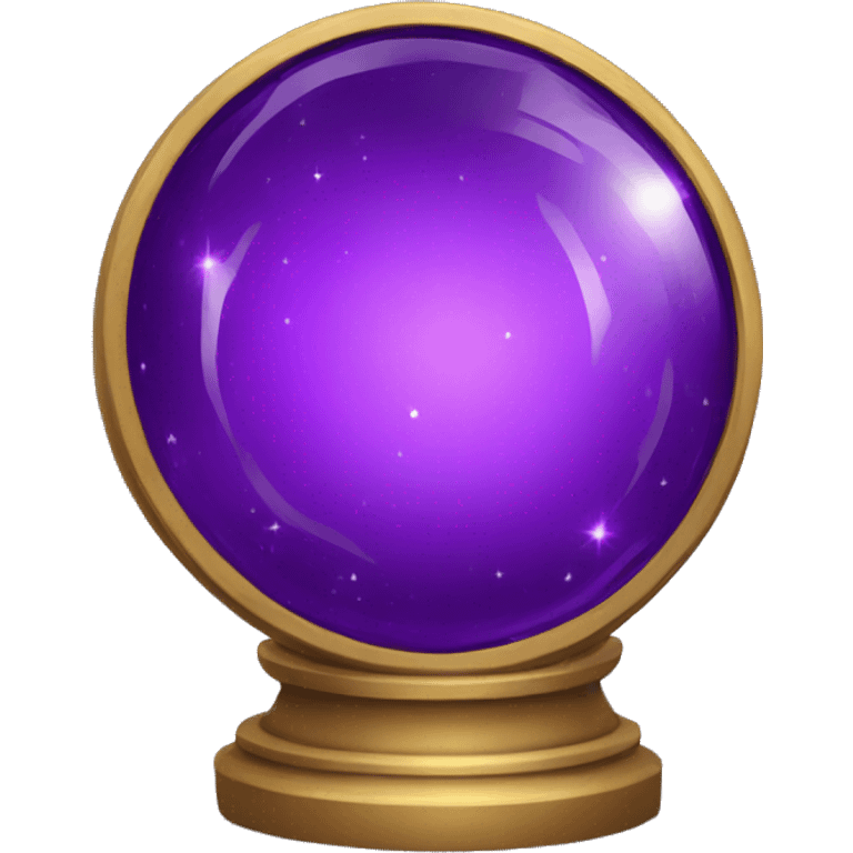 purple crystal ball emoji