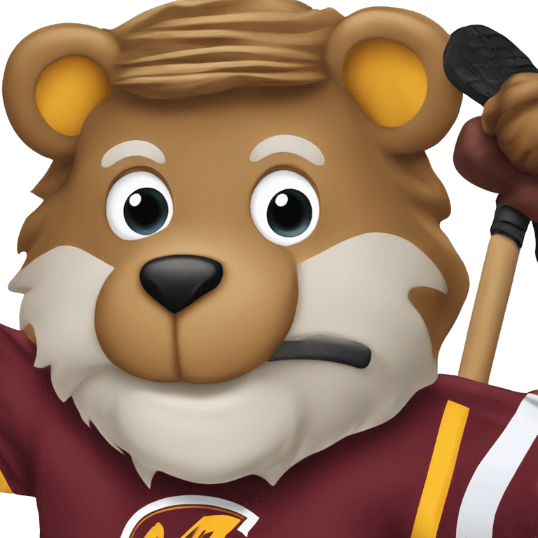 University of Minnesota golden gopher hockey  emoji