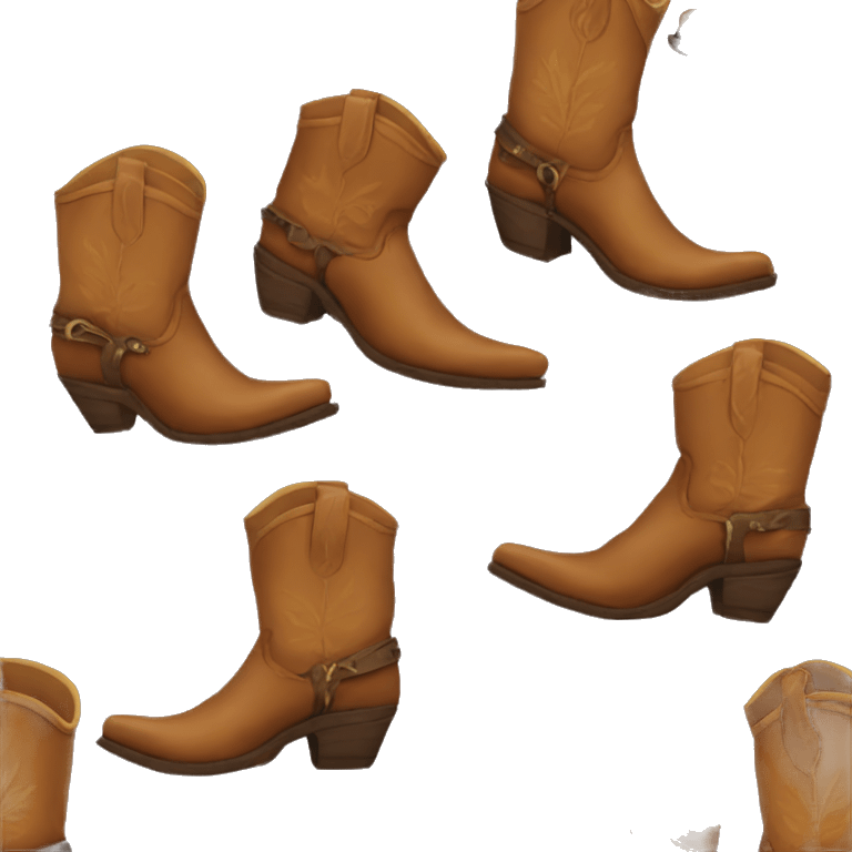 Cowboy boots emoji