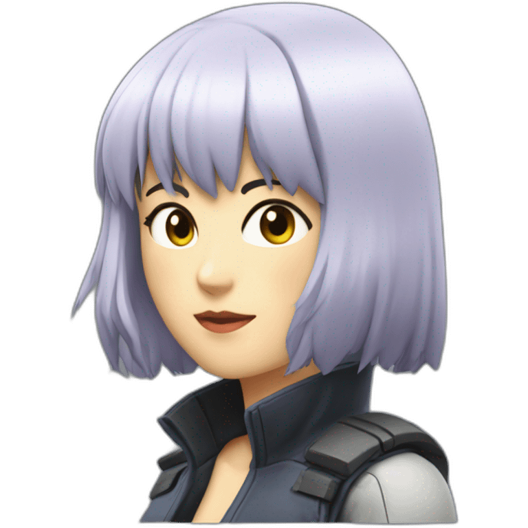 motoko-kusanagi emoji