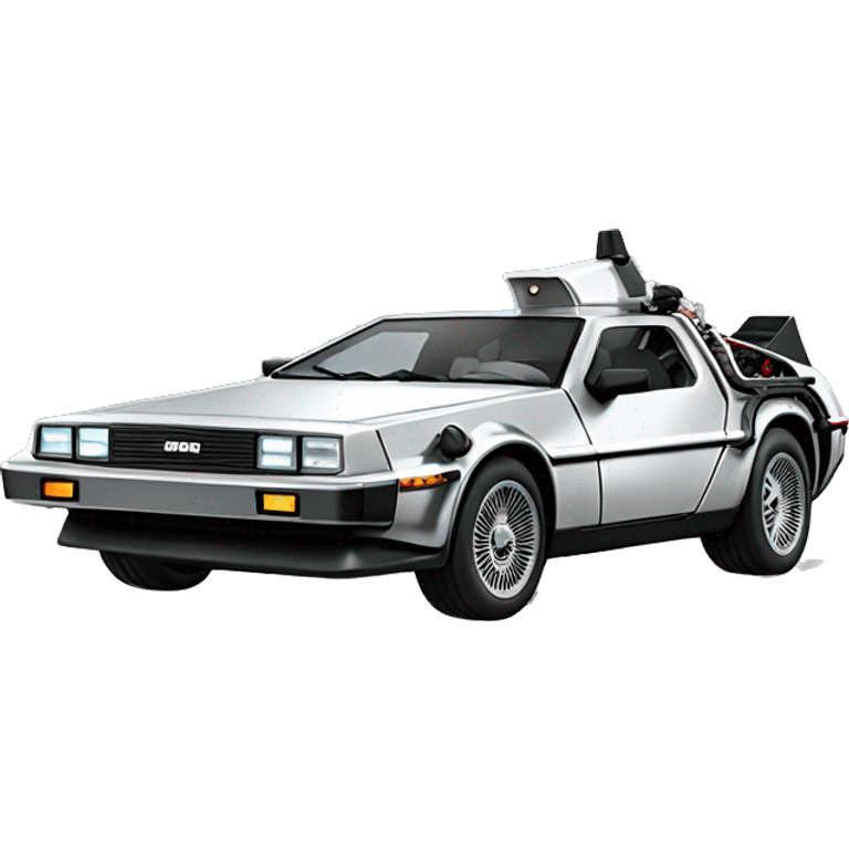 delorean back to future emoji