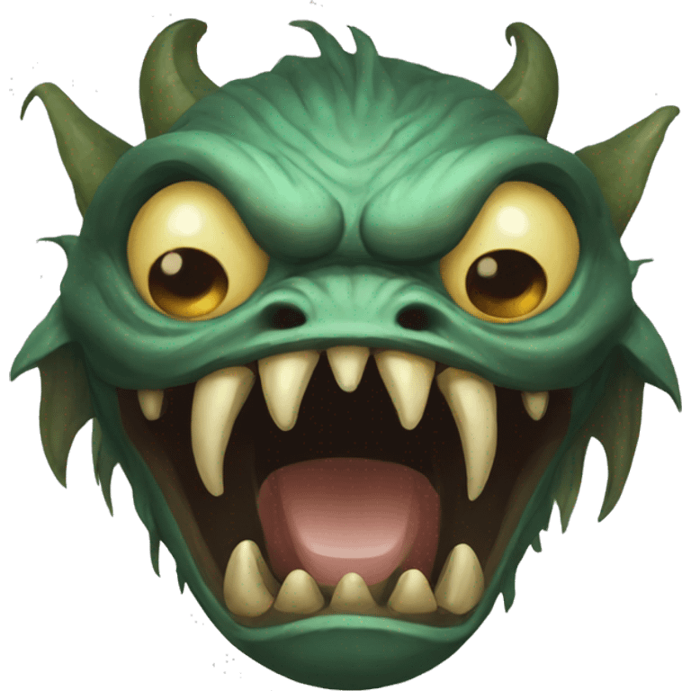  indonesian monster mythe emoji