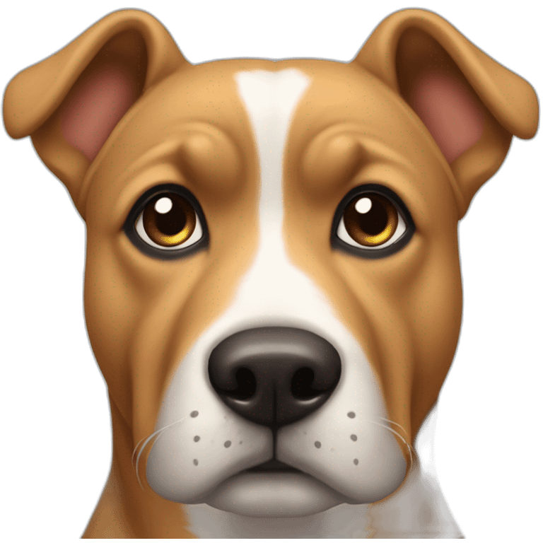 chien avec les sourcils froncés  emoji