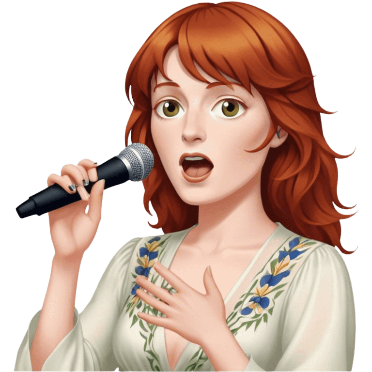 florence welch singing emoji