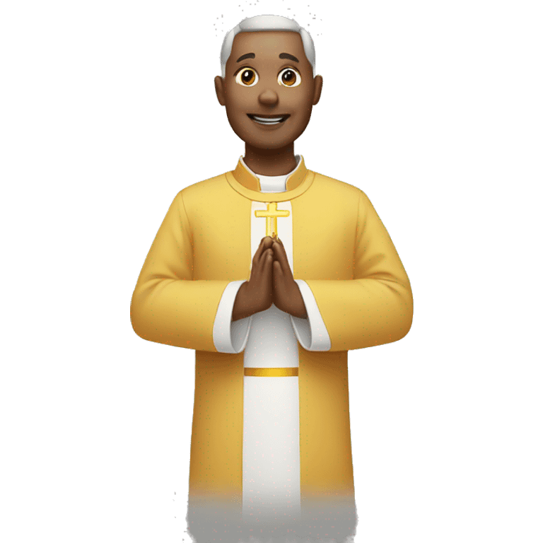 priest blessing emoji