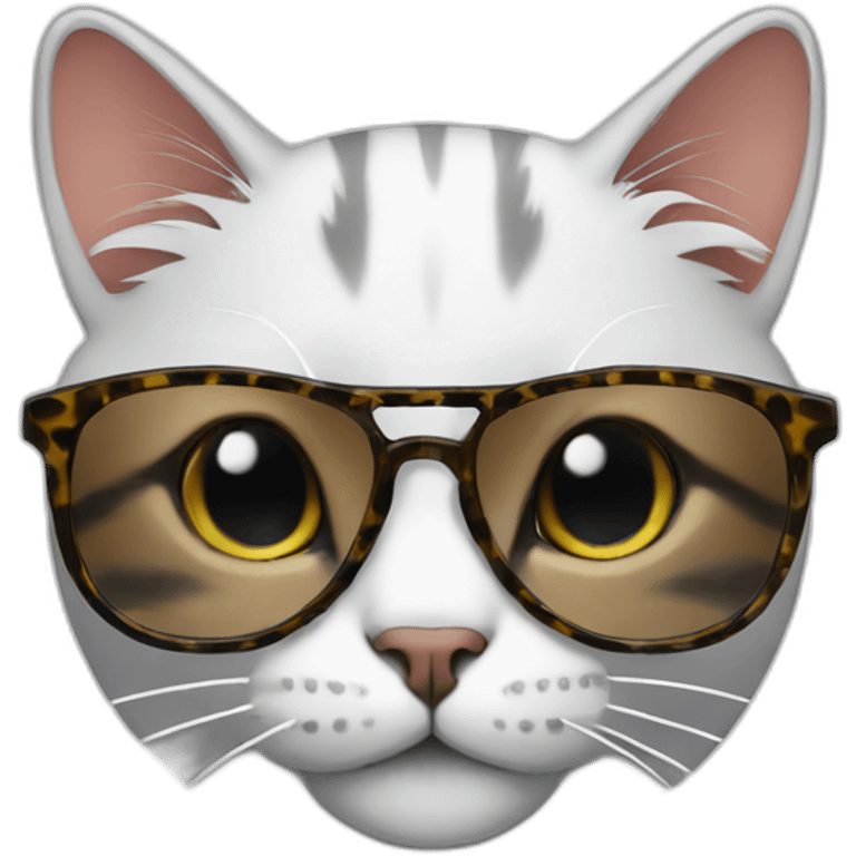 Nike fashionable cat emoji