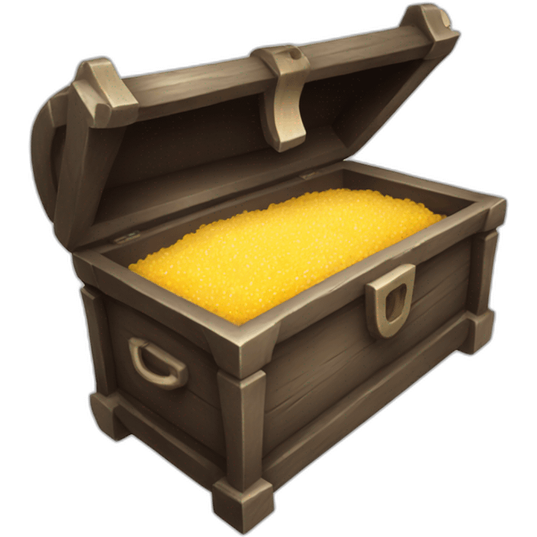 salt in the precious chest emoji