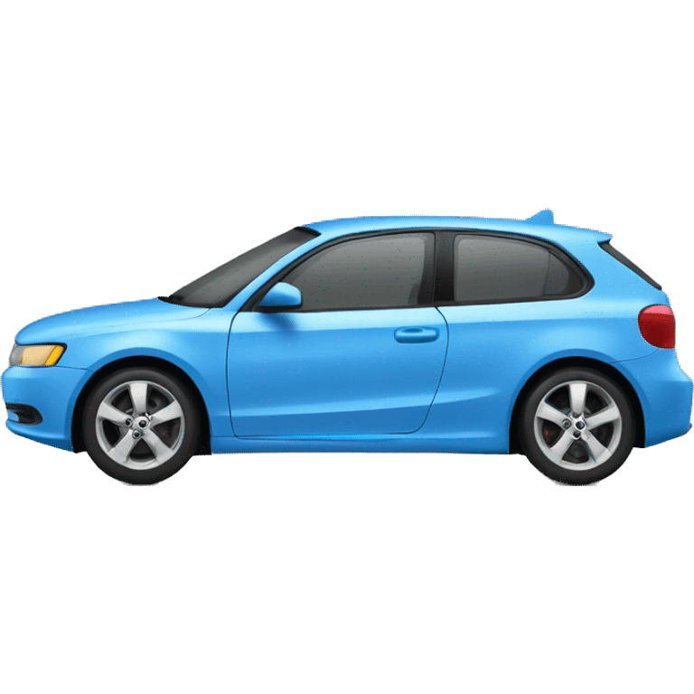 Blue car emoji