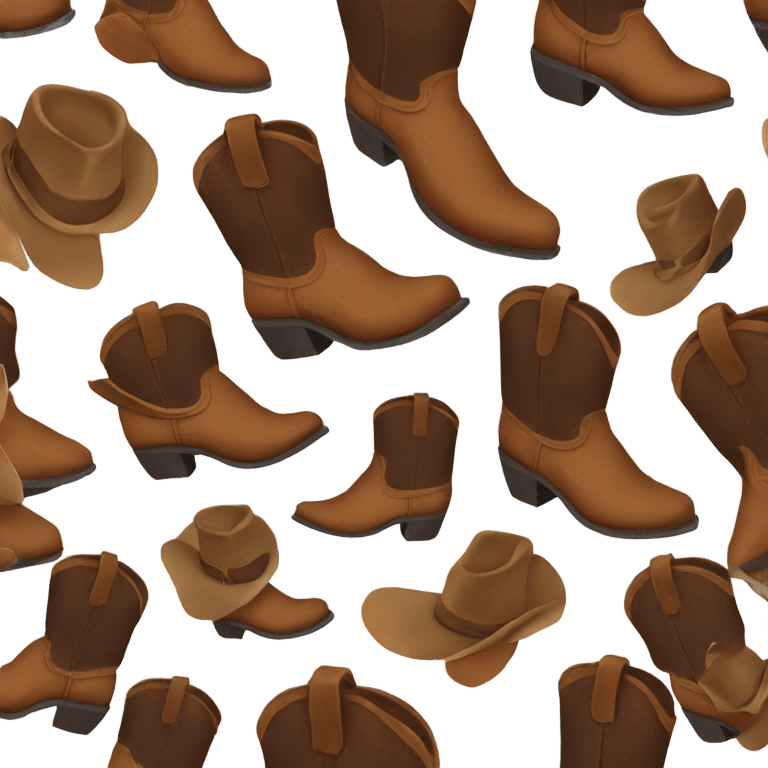 cowboy boots emoji