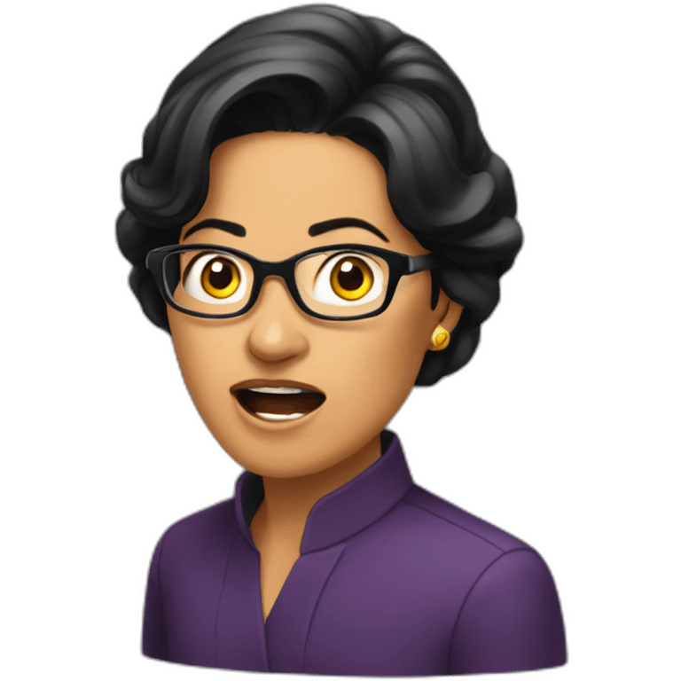 Sri Mulyani shocked emoji