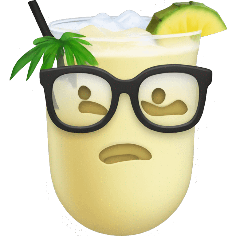 Pino colada  emoji