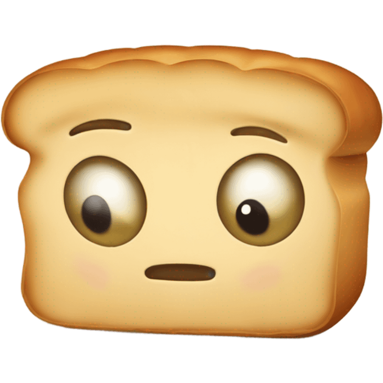 Bread with eyes  emoji