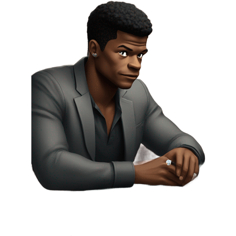 Lamar Jackson at the casino emoji