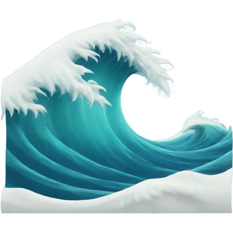 Wave  emoji