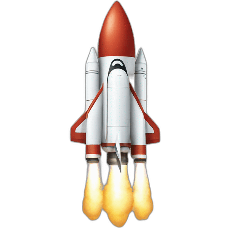 rocket launched emoji