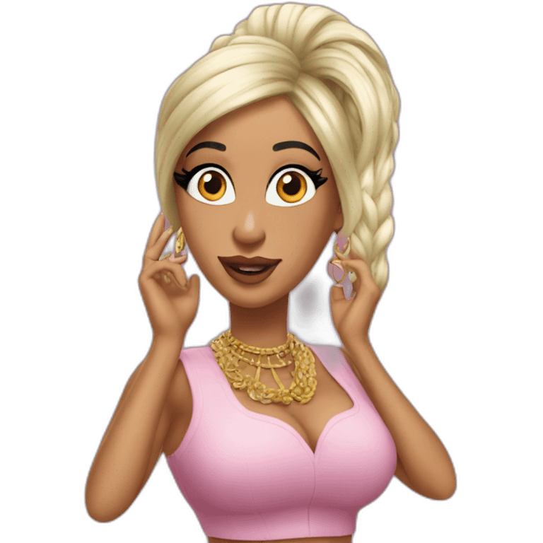 Cardi B, emoji emoji