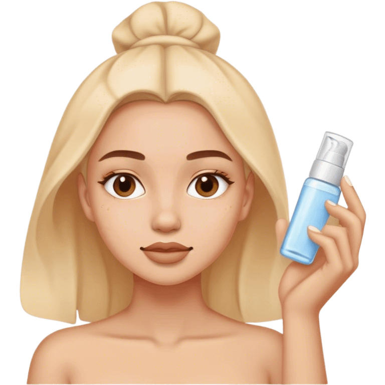 skin care girl emoji