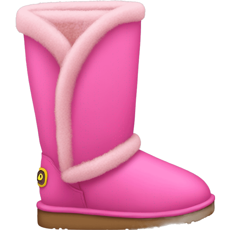 Pink Uggs  emoji