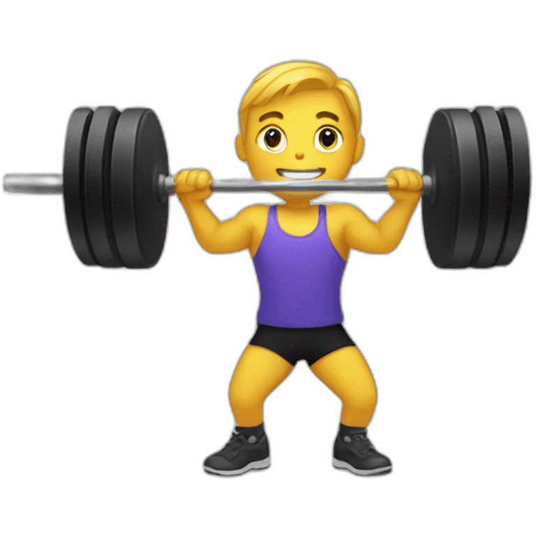 Barbell emoji