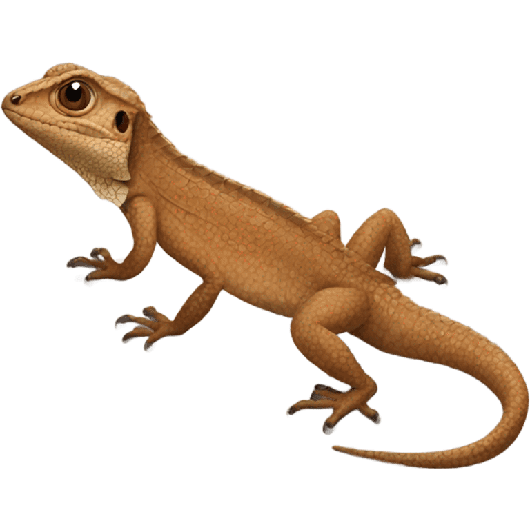 brown lizard emoji