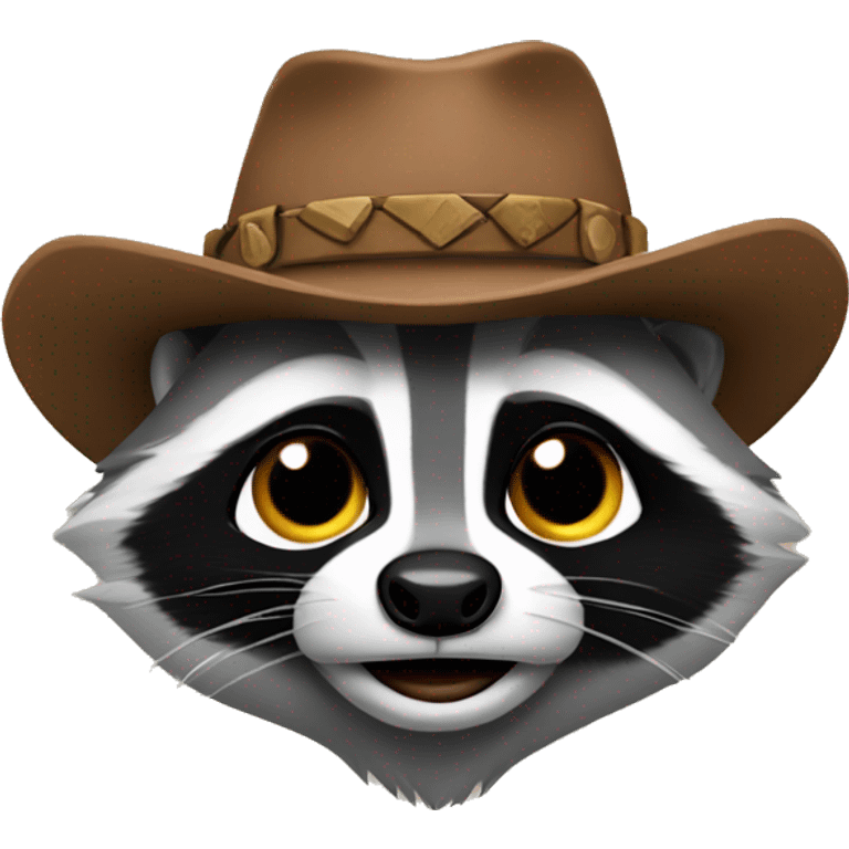 western racoon emoji