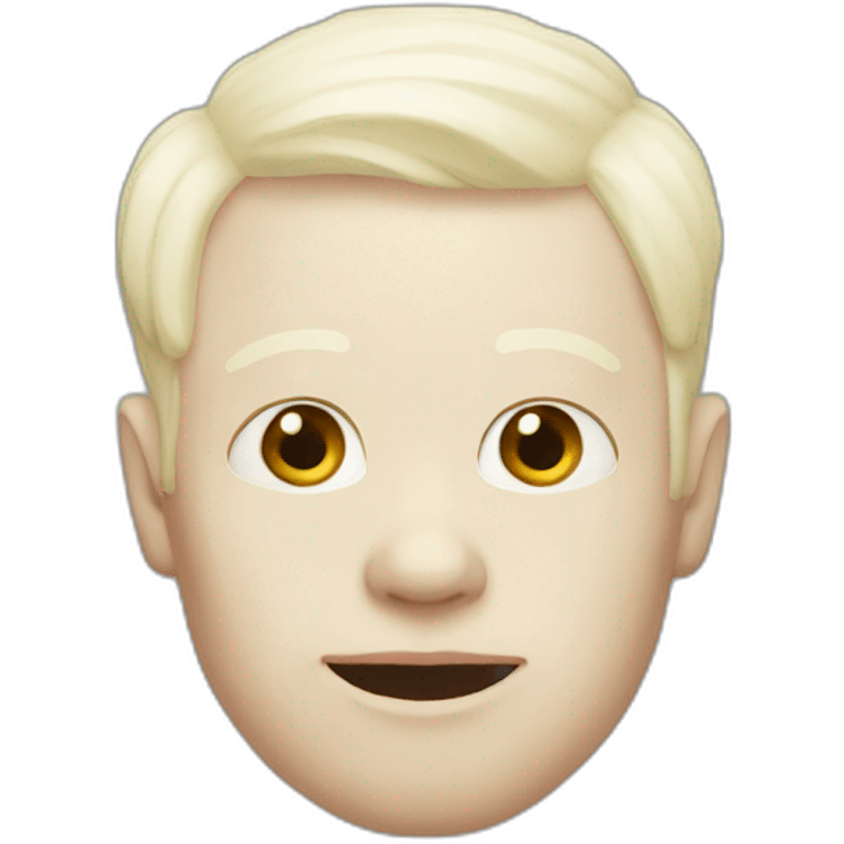 Albino man emoji