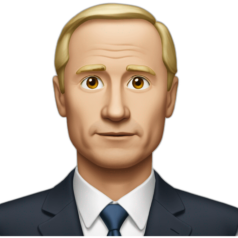 Путин на красной шляпе emoji