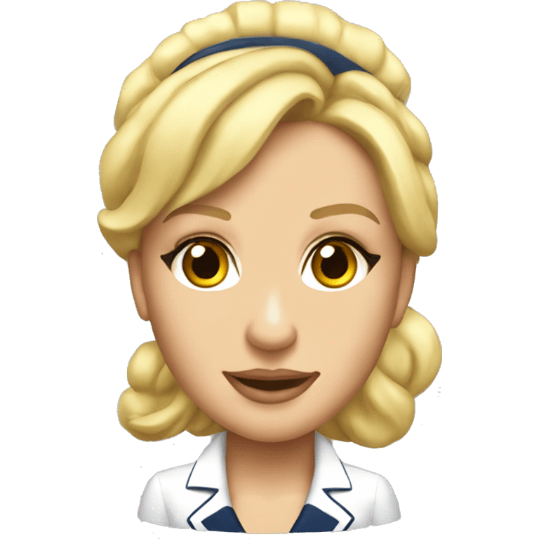 britney spears flight attendant emoji