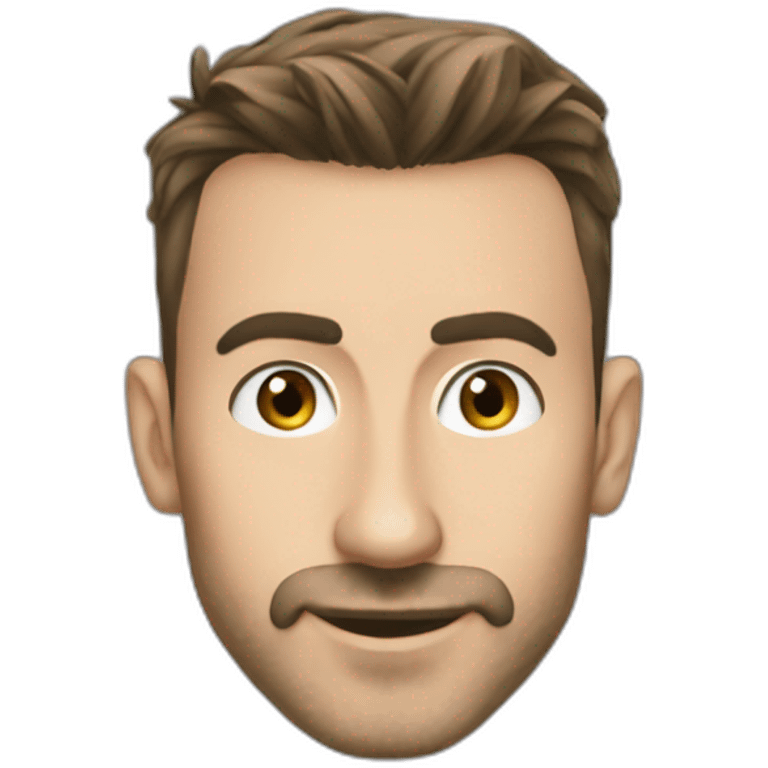 Maxime biaggi with a huge nose emoji