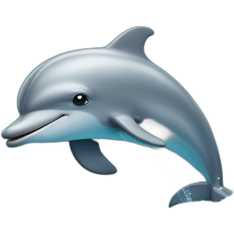 Dolphin looks Ugh emoji