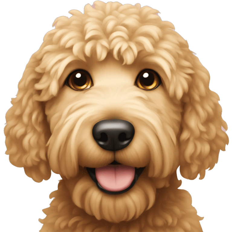 Golden doodle emoji