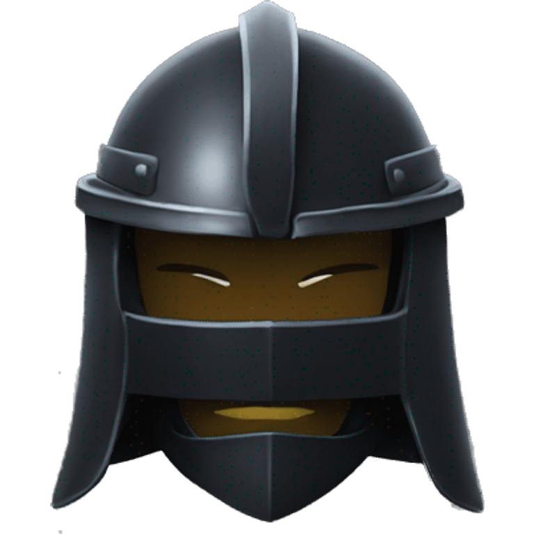 dark samurai halmet emoji