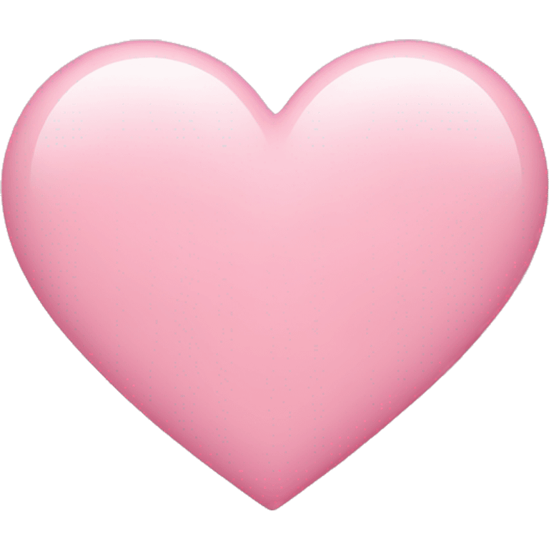 Baby pink heart emoji