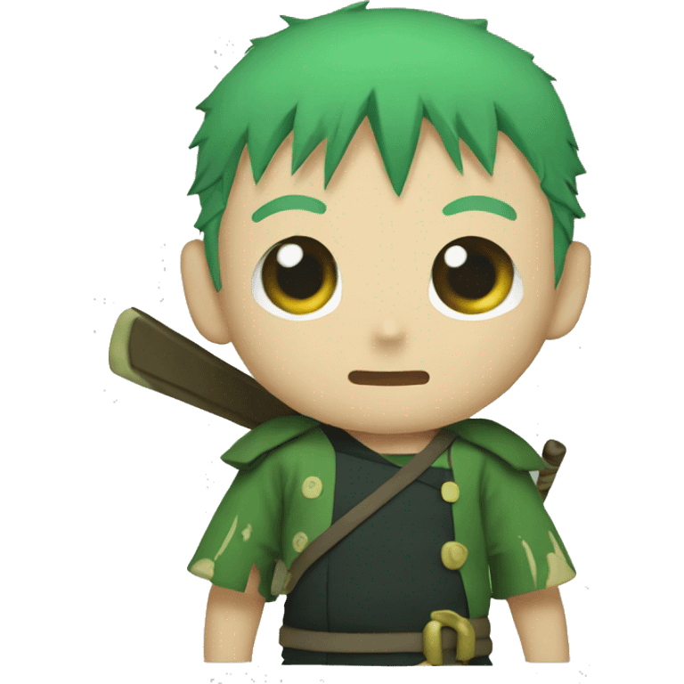 Zoro from the anime One Piece emoji