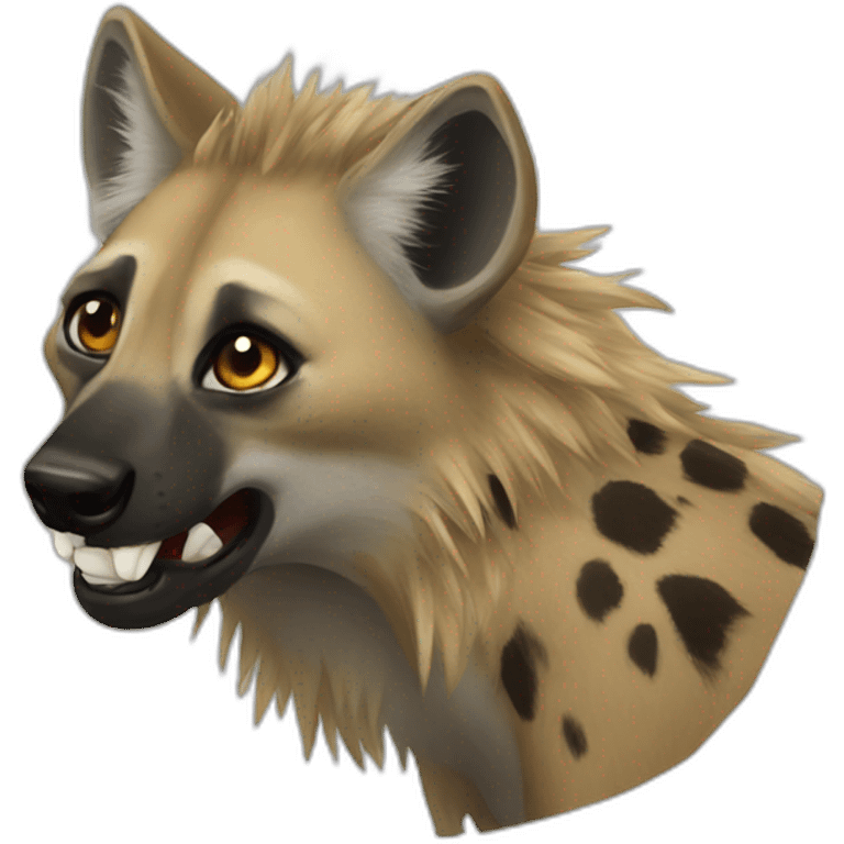 Hyenas instinct emoji