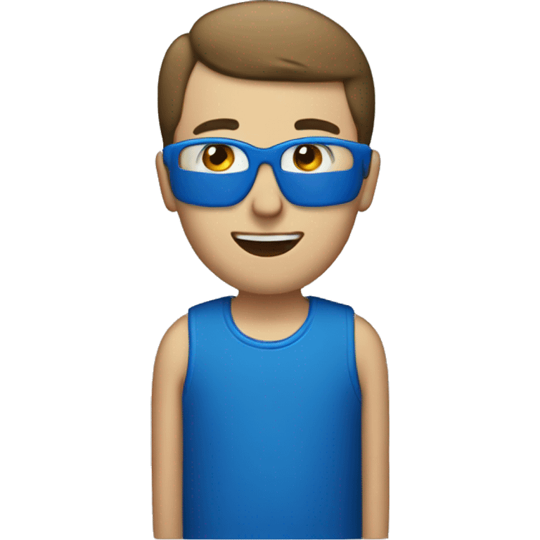 blue iphone 15 emoji