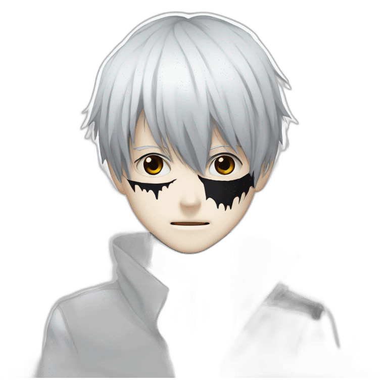 Ghoul Ken kaneki from Tokyo ghoul emoji