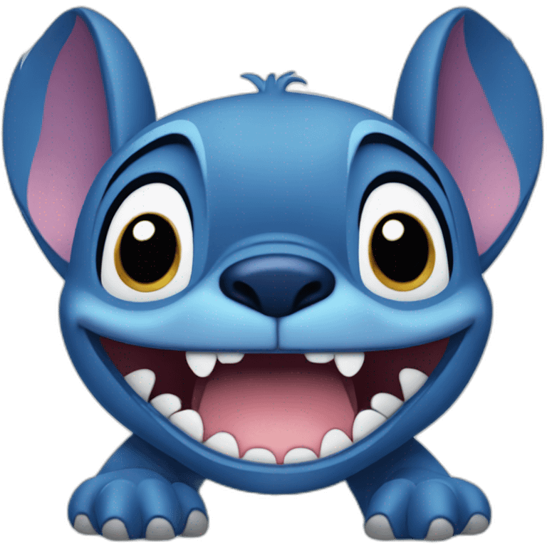 Stitch from Lilo & Stitch emoji