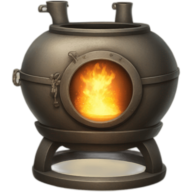 Chinese alchemy furnace emoji