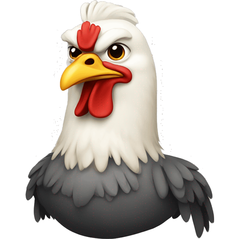 Communist chicken emoji