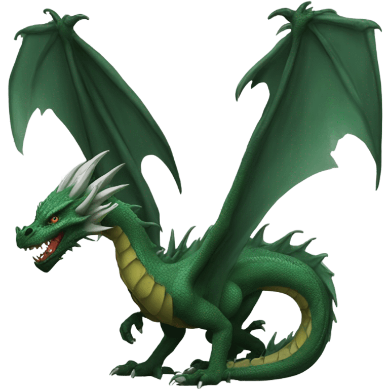 Dragon Tairn from fourth wing black  emoji