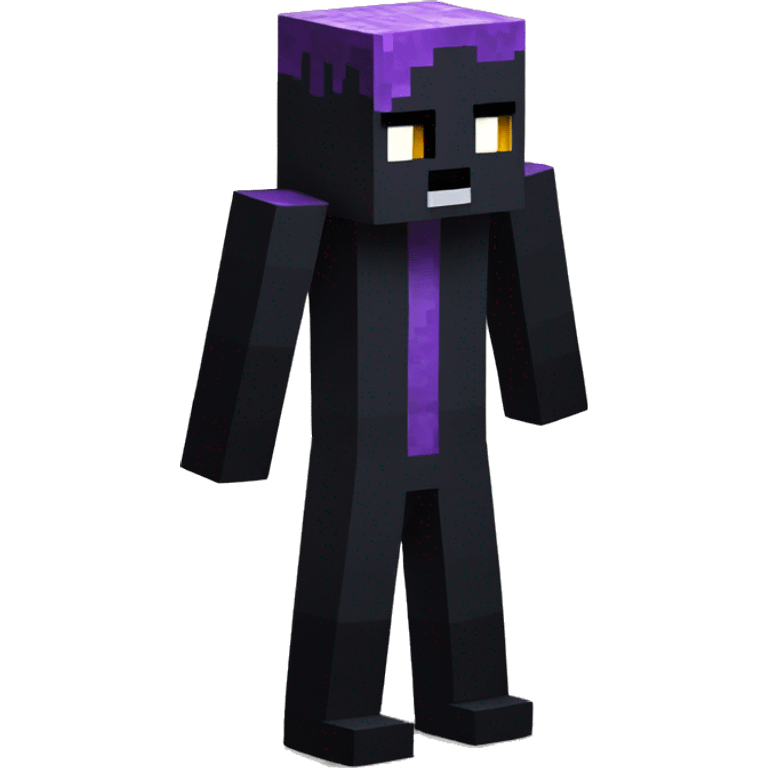 Minecraft enderman emoji