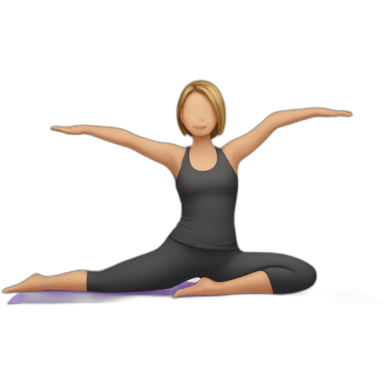 yoga matt emoji