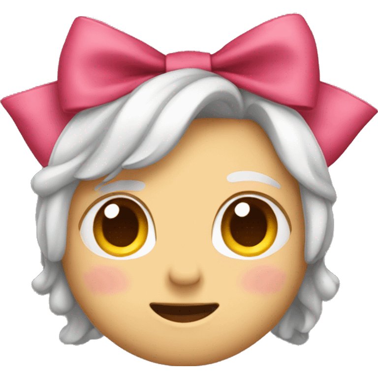 cute bow  emoji