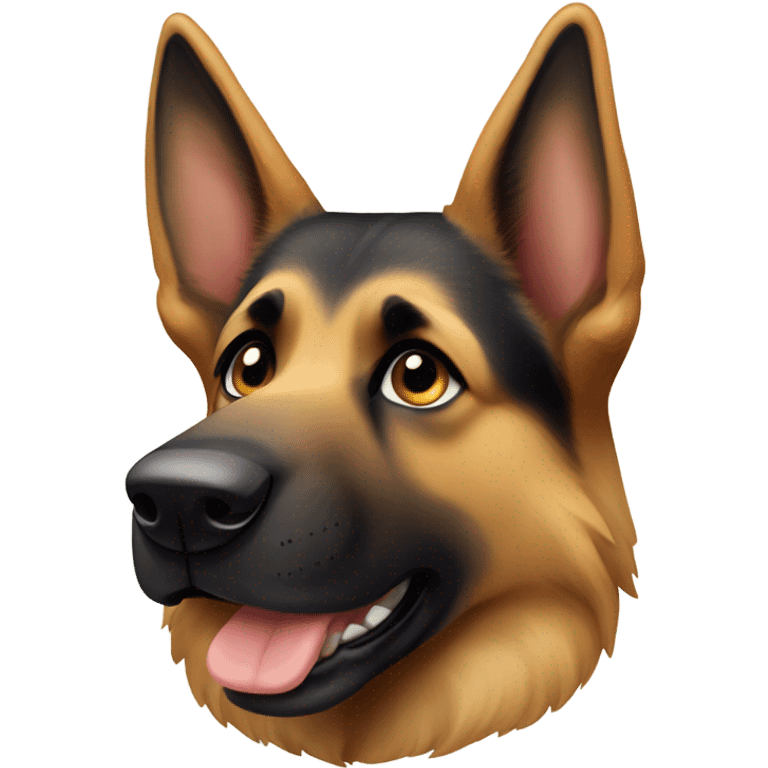 German shepherd  emoji