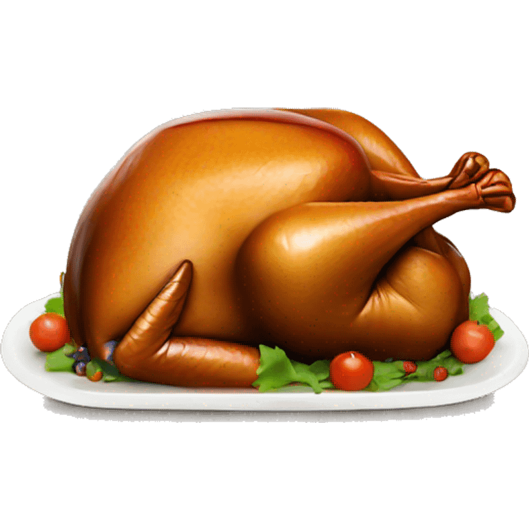 Stuffed turkey  emoji