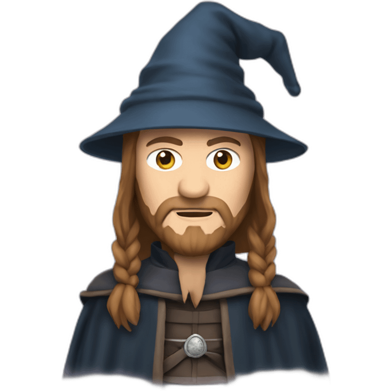 winter is coming but ned stark is wearing a wizard hat emoji