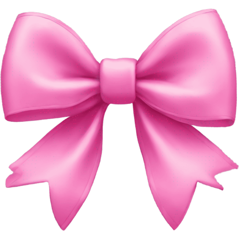 Pink bow emoji