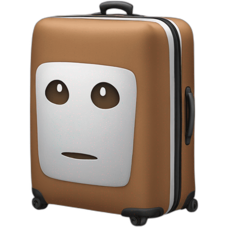 suitcase cover emoji