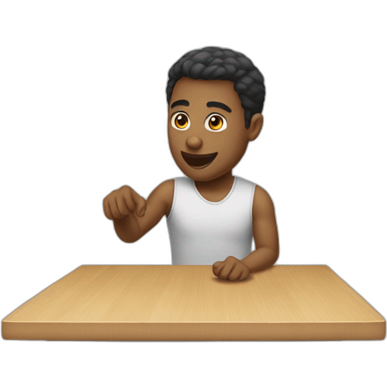 flipping the table emoji